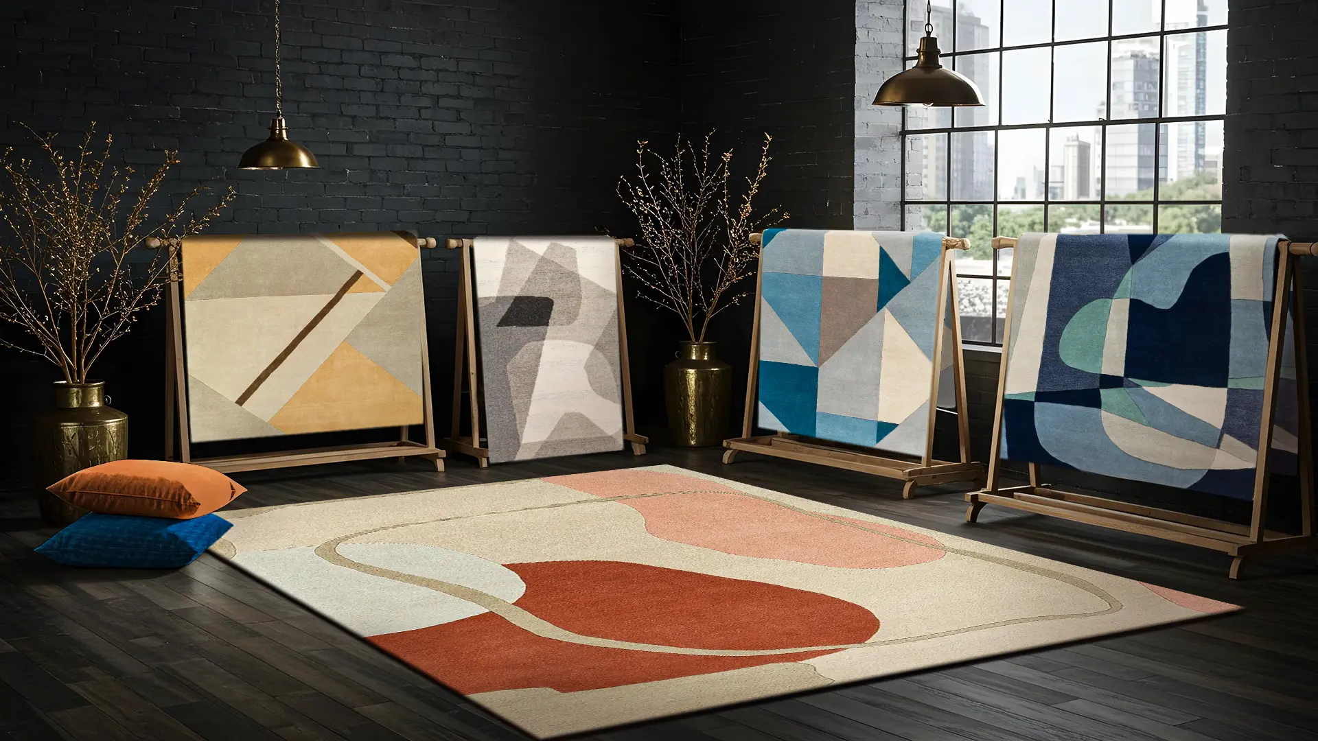 Abstract Carpet And Rugs