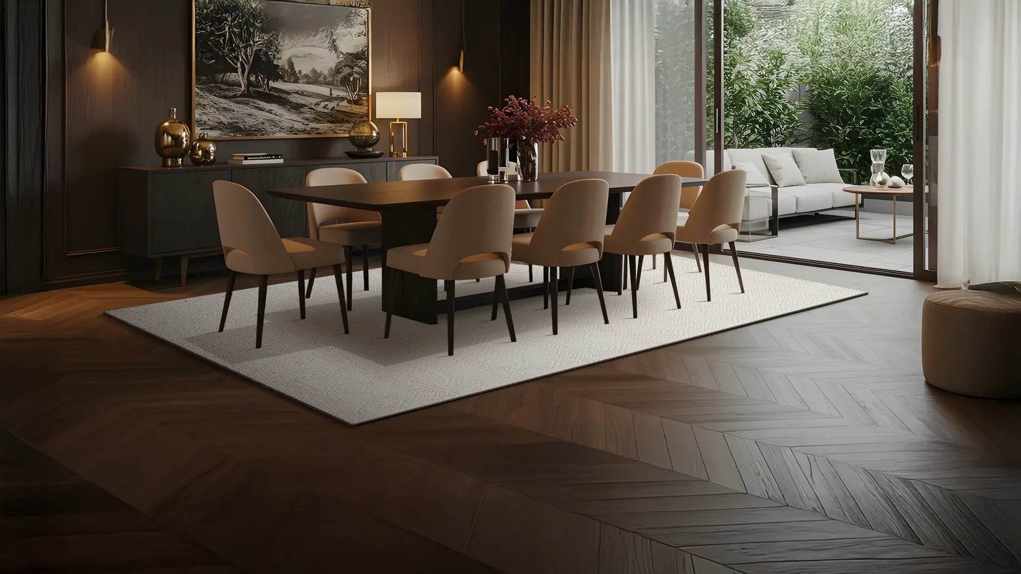 Dining Room Carpet And Rugs