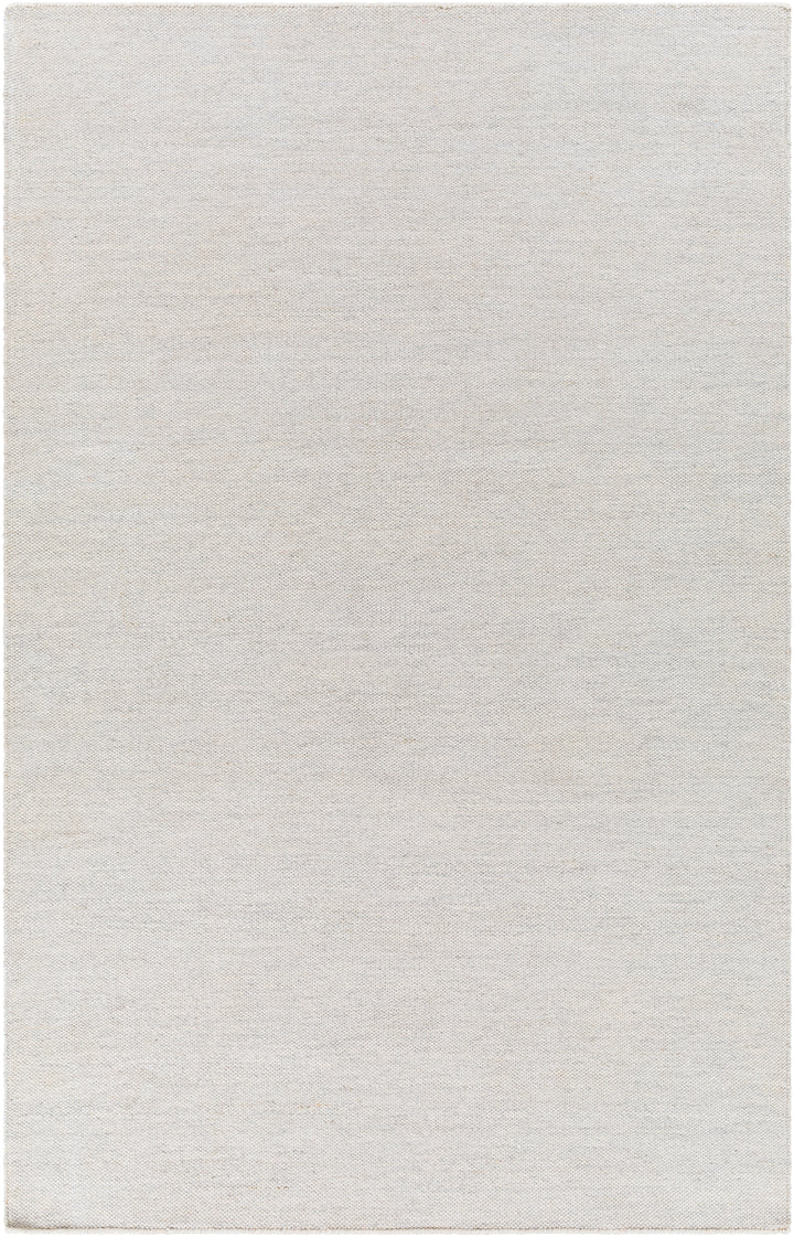 Acacia Handmade Elegance Woven Light Gray Recycled Pet Yarn Rug