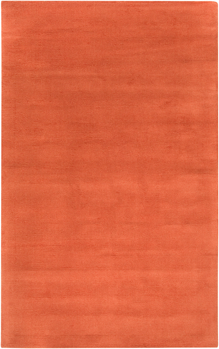 Hand Loomed Mystique Burgundy Wool Rug