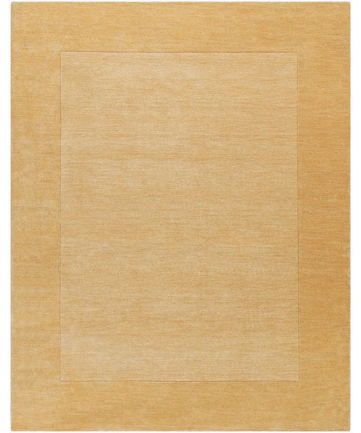 Hand Loomed Solid Mystique Camel Wool Rug