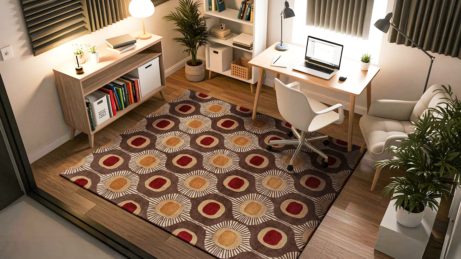 Acoustic Comfort: Best Rugs to Soundproof Your Home Office