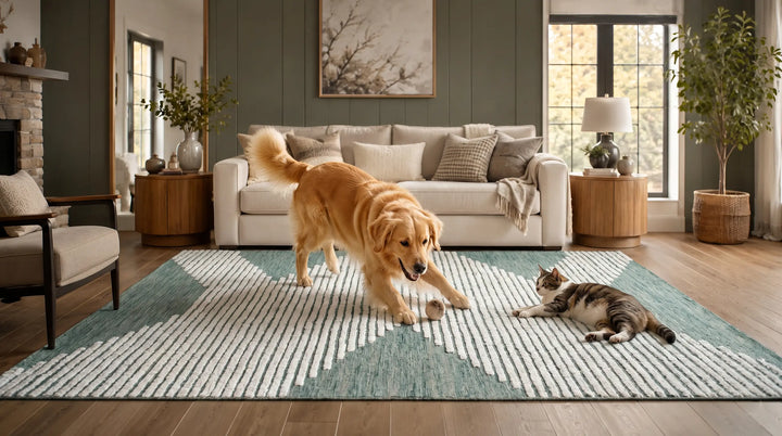 Pet-Friendly Rugs: Stylish &amp; Easy-to-Maintain Options