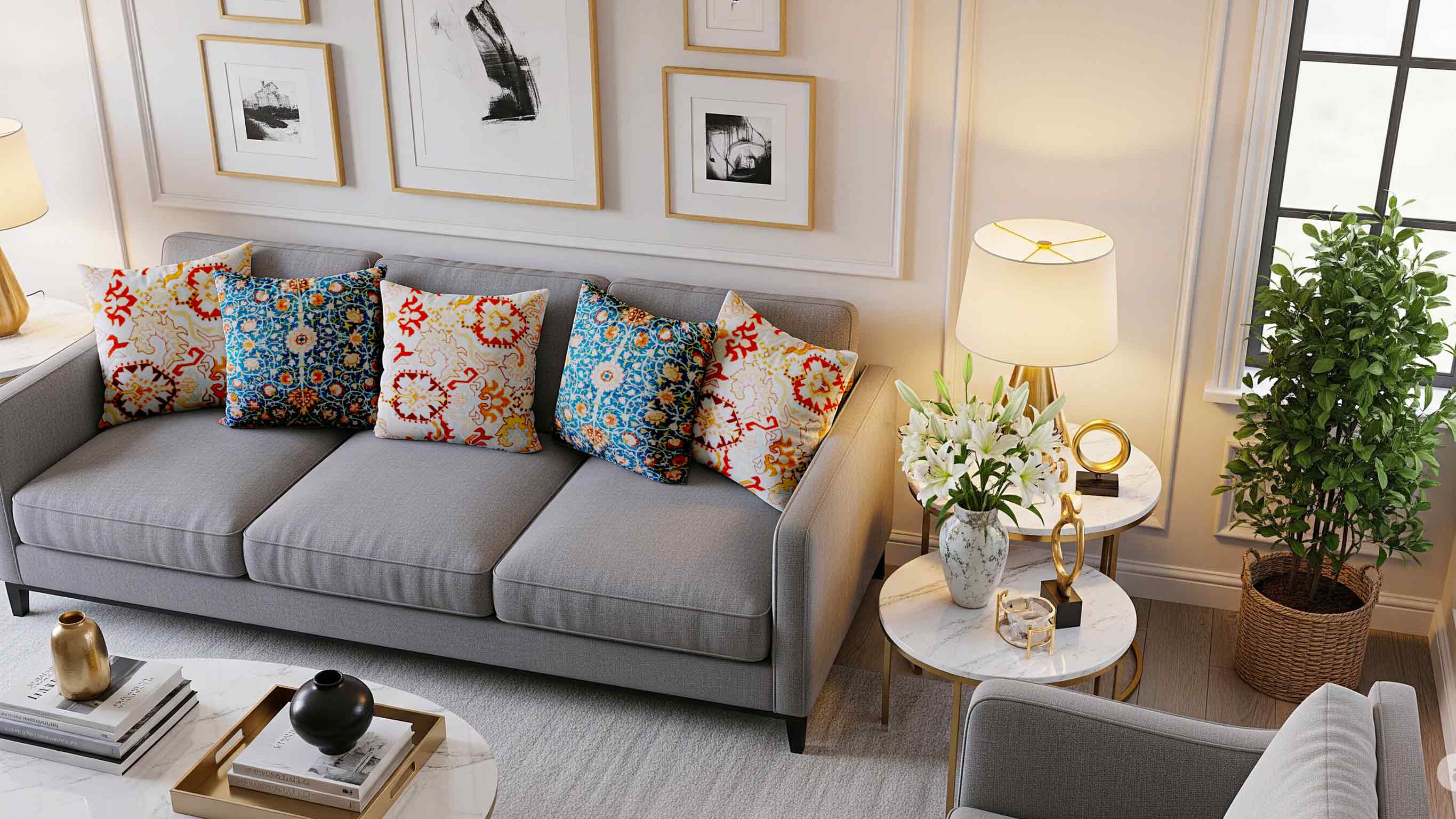 How to Arrange Cushion Covers for Maximum Impact