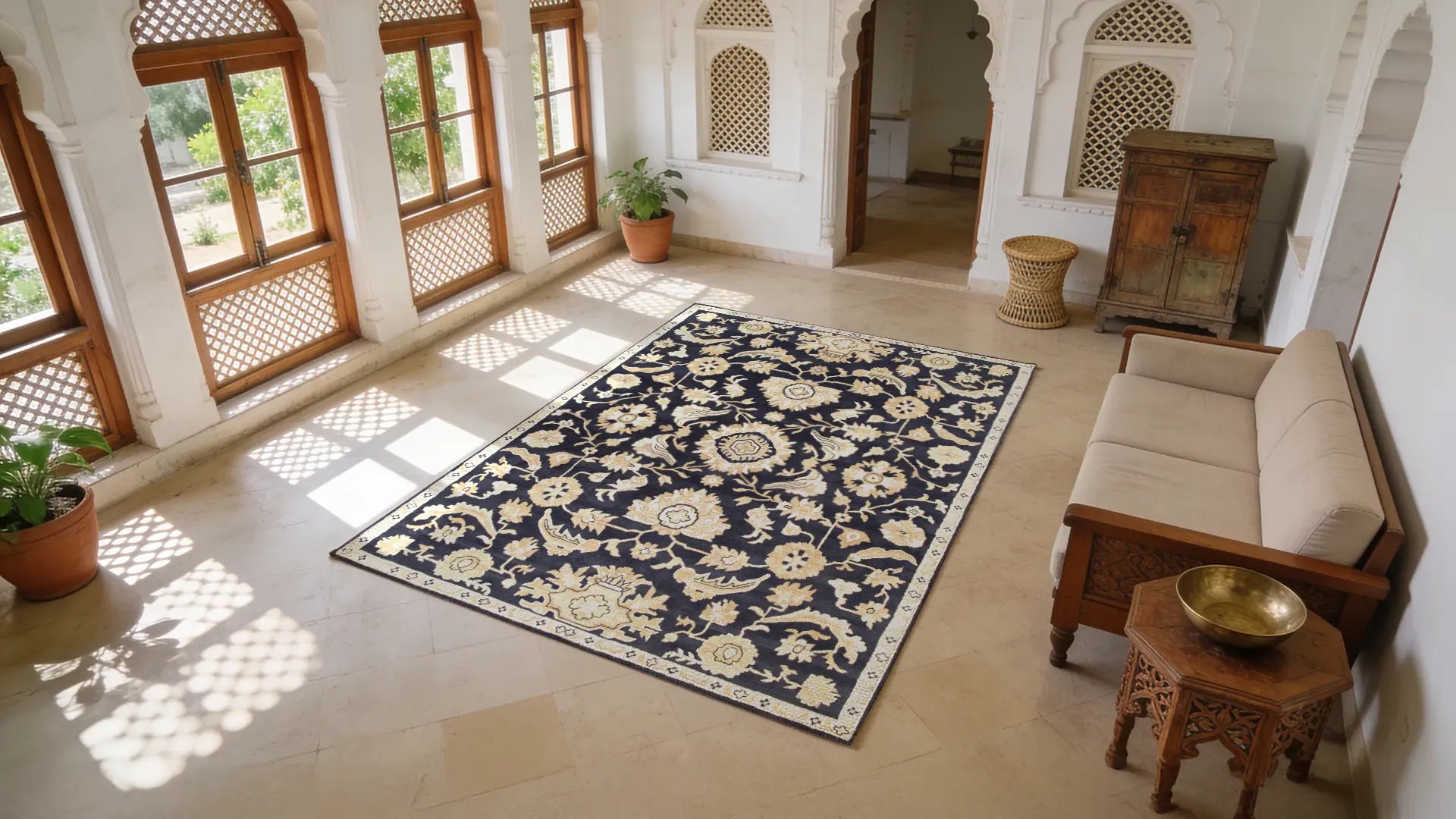 Where to find eco-friendly rugs made in India | Surya Living