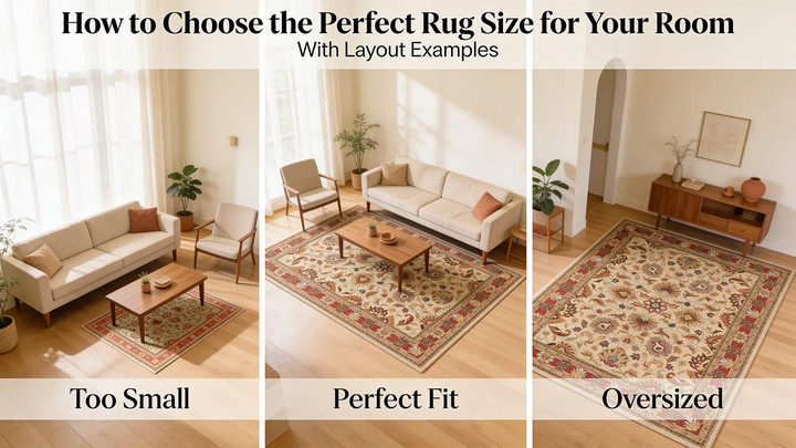 How to Choose the Perfect Rug Size for Your Room