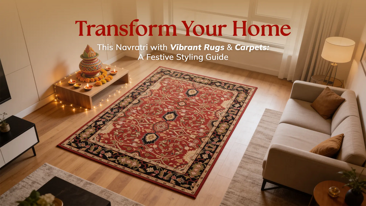 Navratri Home Decor Ideas with Rugs & Carpets