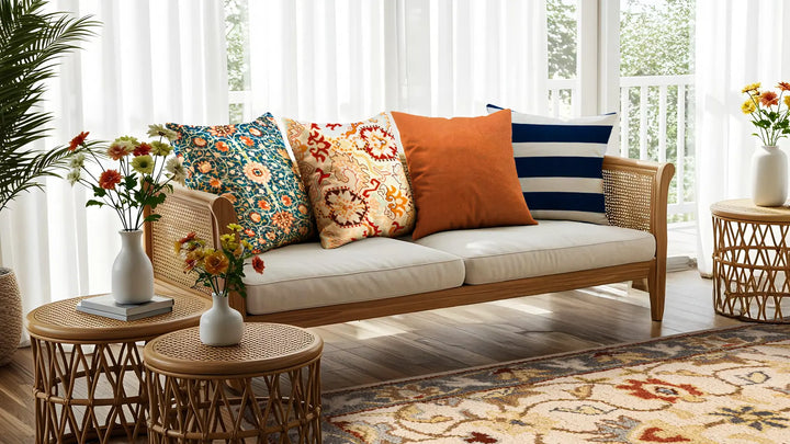 5 Ways to Use Bright Color Cushions in Your Home Decor