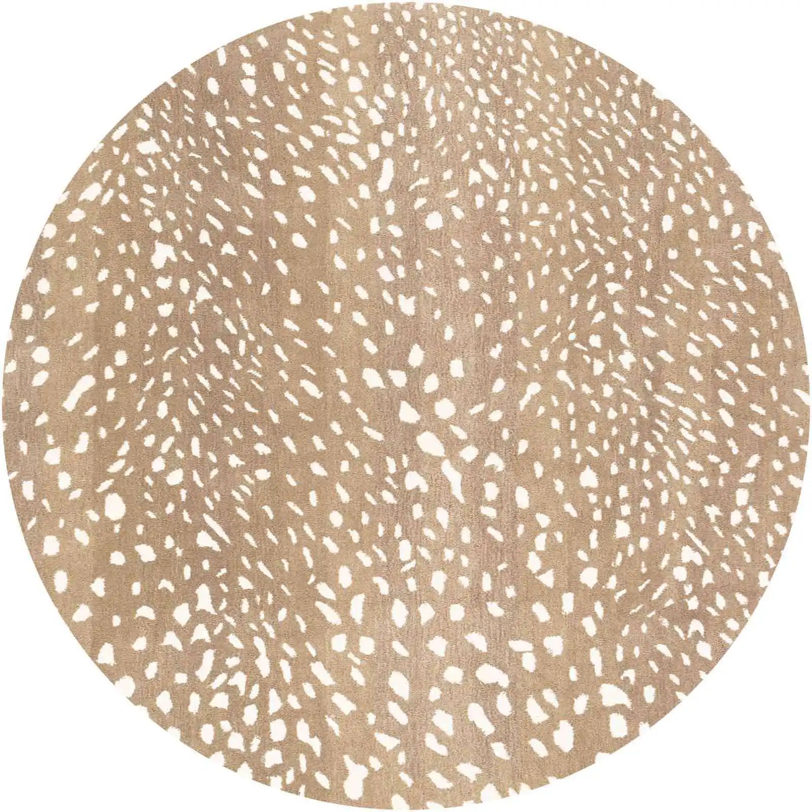 Hand Tufted Athena Brown Wool Rug