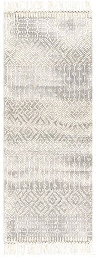 Hand-Woven Casa DeCampo Ivory Wool Rug