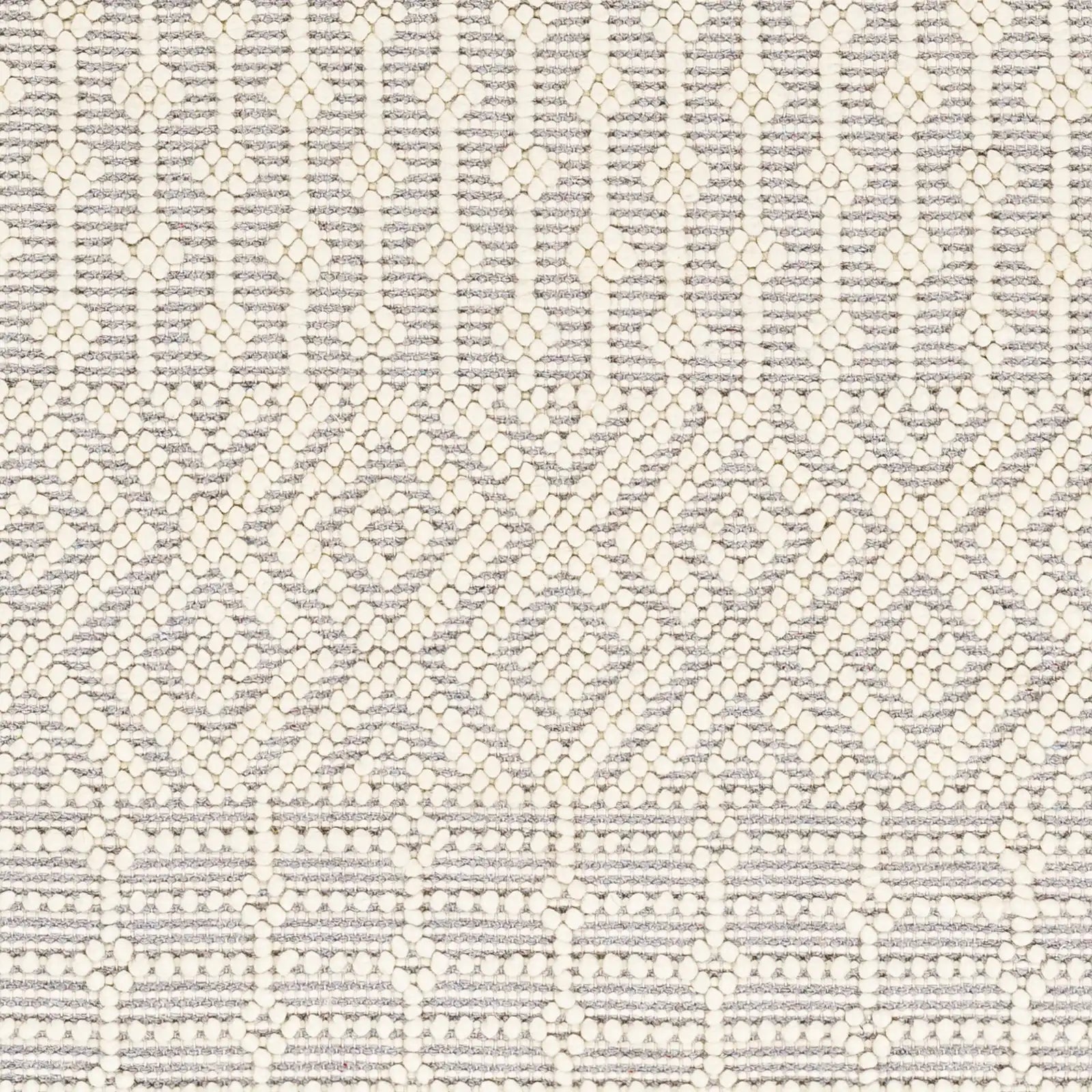 Hand-Woven Casa DeCampo Ivory Wool Rug