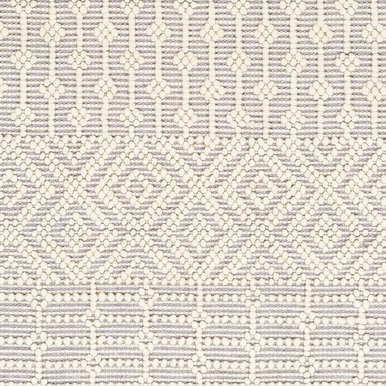 Hand-Woven Casa DeCampo Ivory Wool Rug