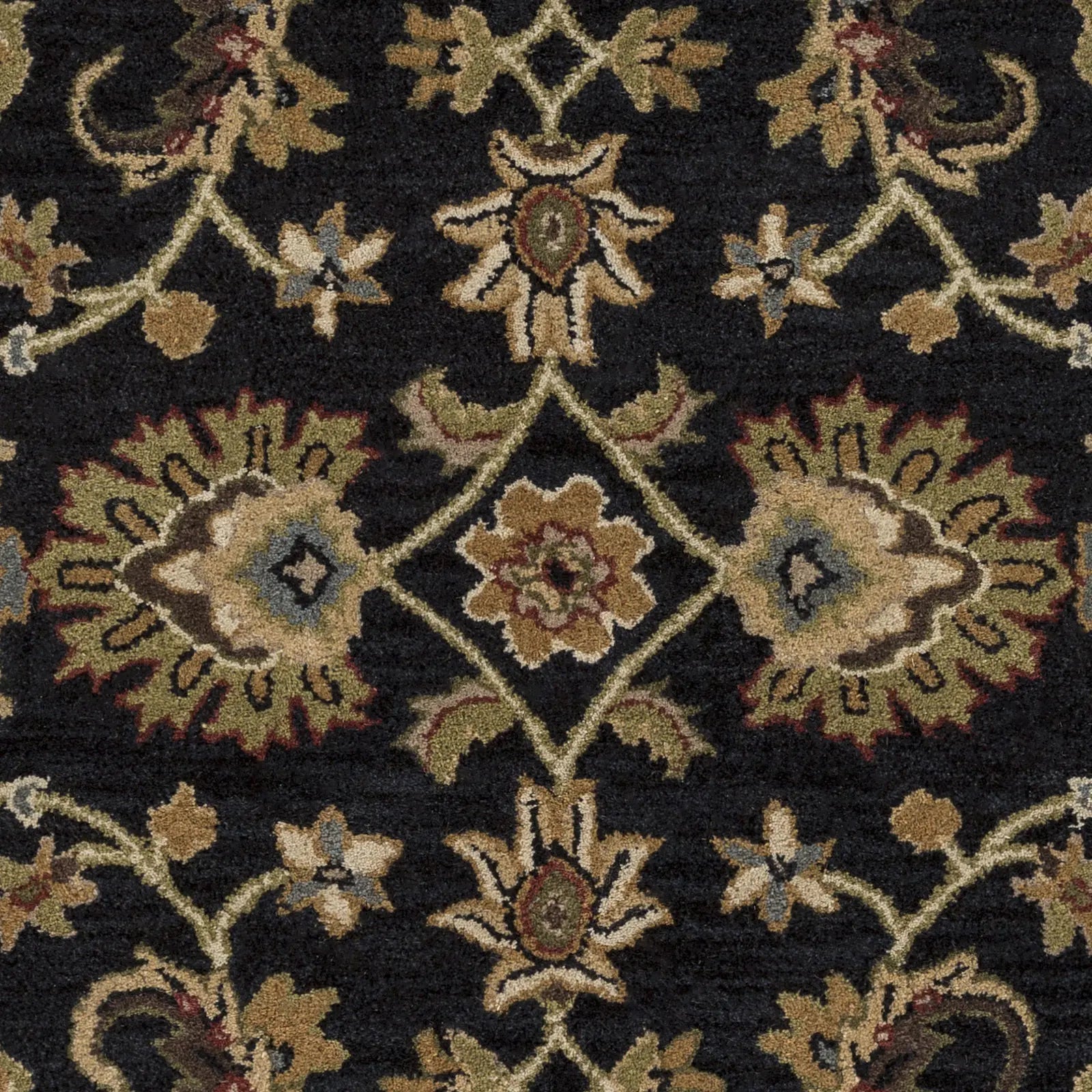 Hand-Tufted Middleton Dark Brown Wool Rug