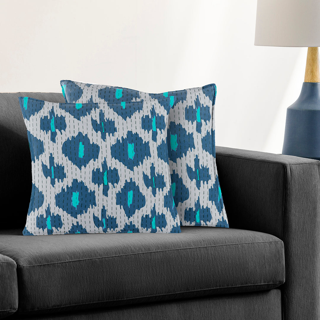 Pillow cover, Tessa Navy, geometric navy popular stripe, Spark Modern pillows