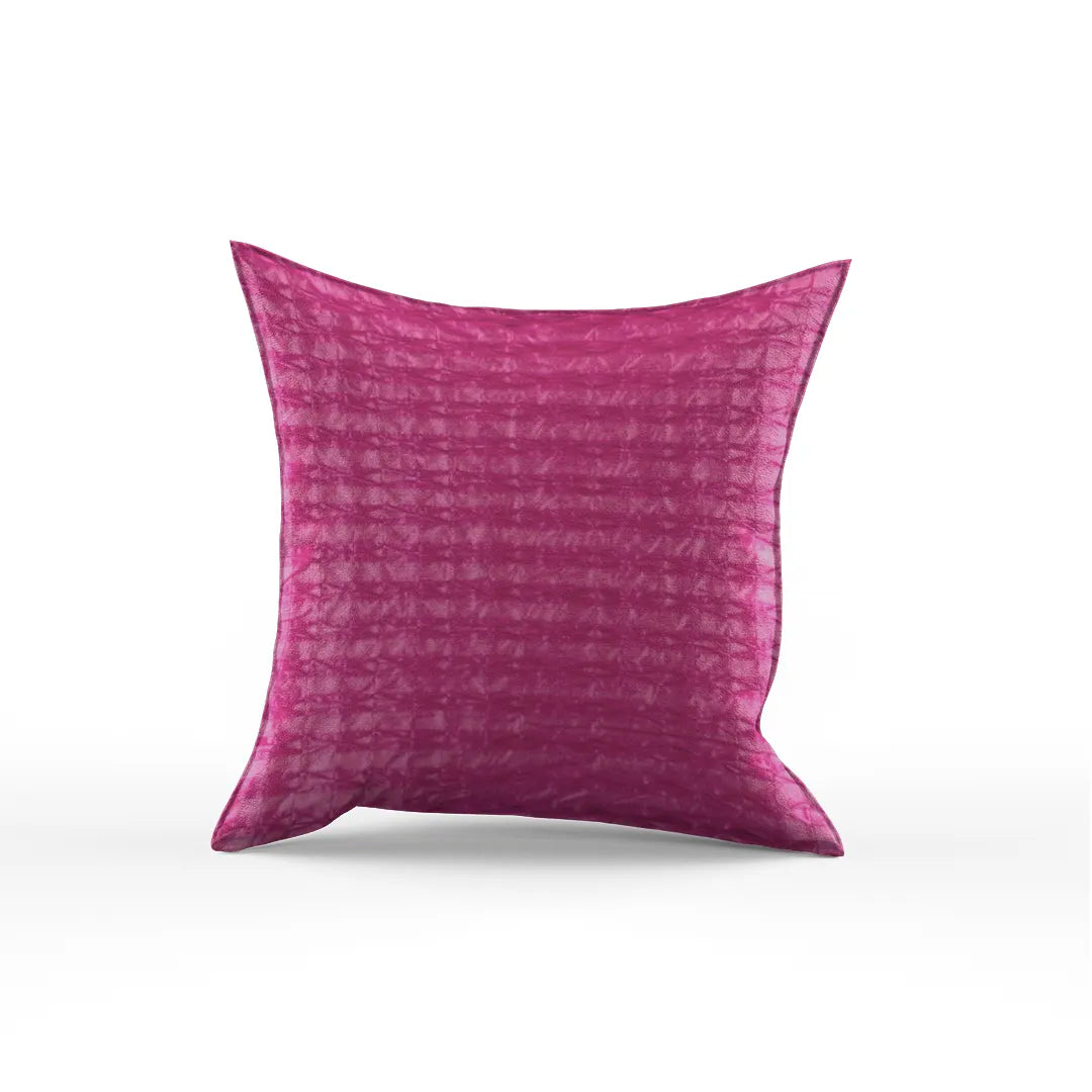 LuxeLife Rutledge Pillow Cover - Elegant Plum Woven Polyester