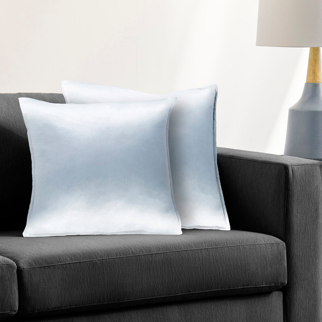 Tokyo Pale Blue Polyester Pillow Cover