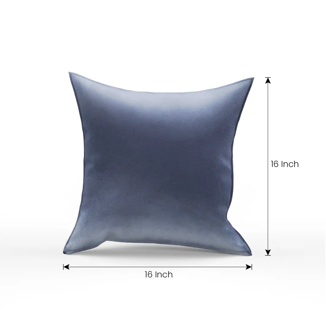 Tokyo Polyester Blue Pillow Cover