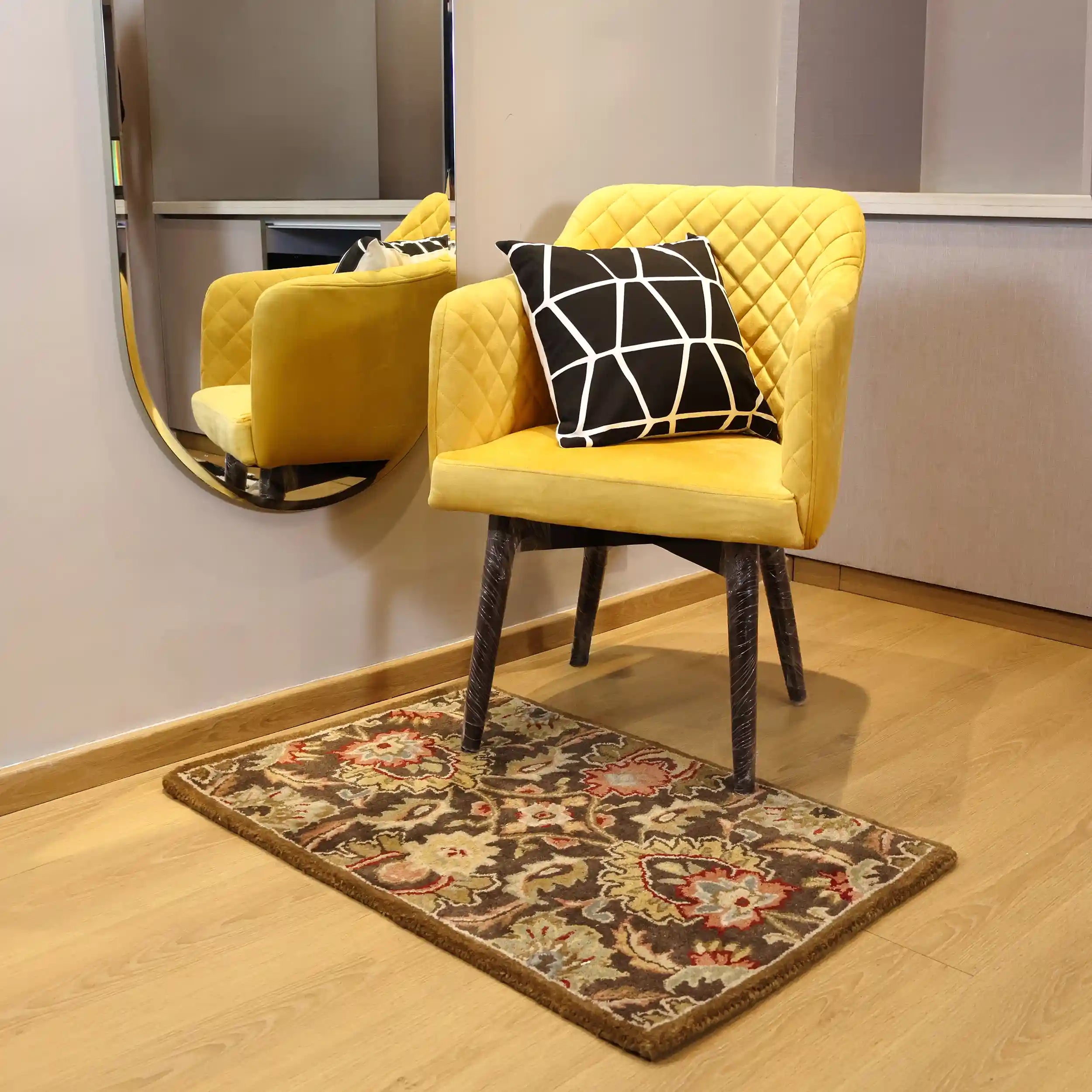 Hand Tufted Floral Comfort Elegant Wool Area Rug