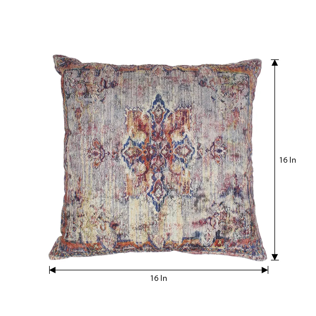 Floral and Geometric Motif Cushion Covers