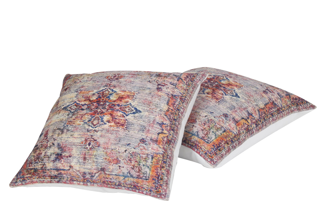 Digital Multi Printed Cotton Cushion Cover (Set of 2)