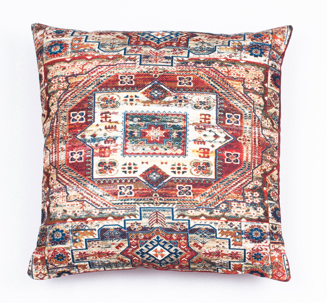 Digital Multi Printed Cotton Cushion Cover (Set of 2)