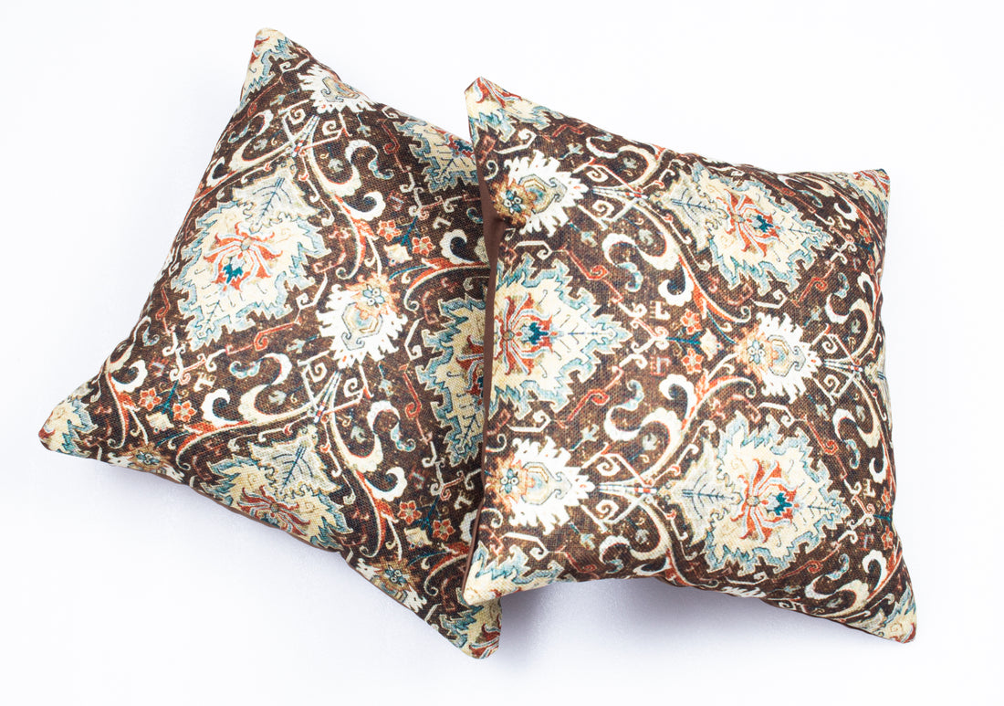 Digital Multi Printed Cotton Cushion Cover (Set of 2)