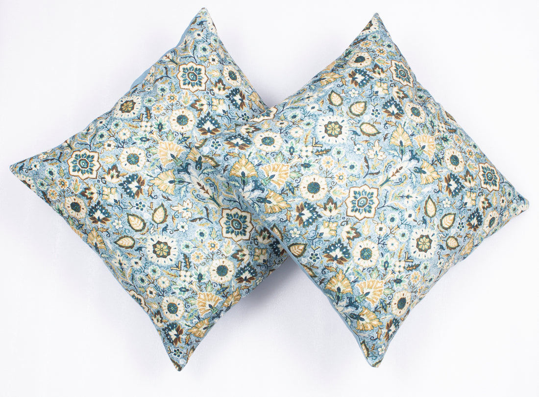 Digital Multi Printed Cotton Cushion Cover (Set of 2)