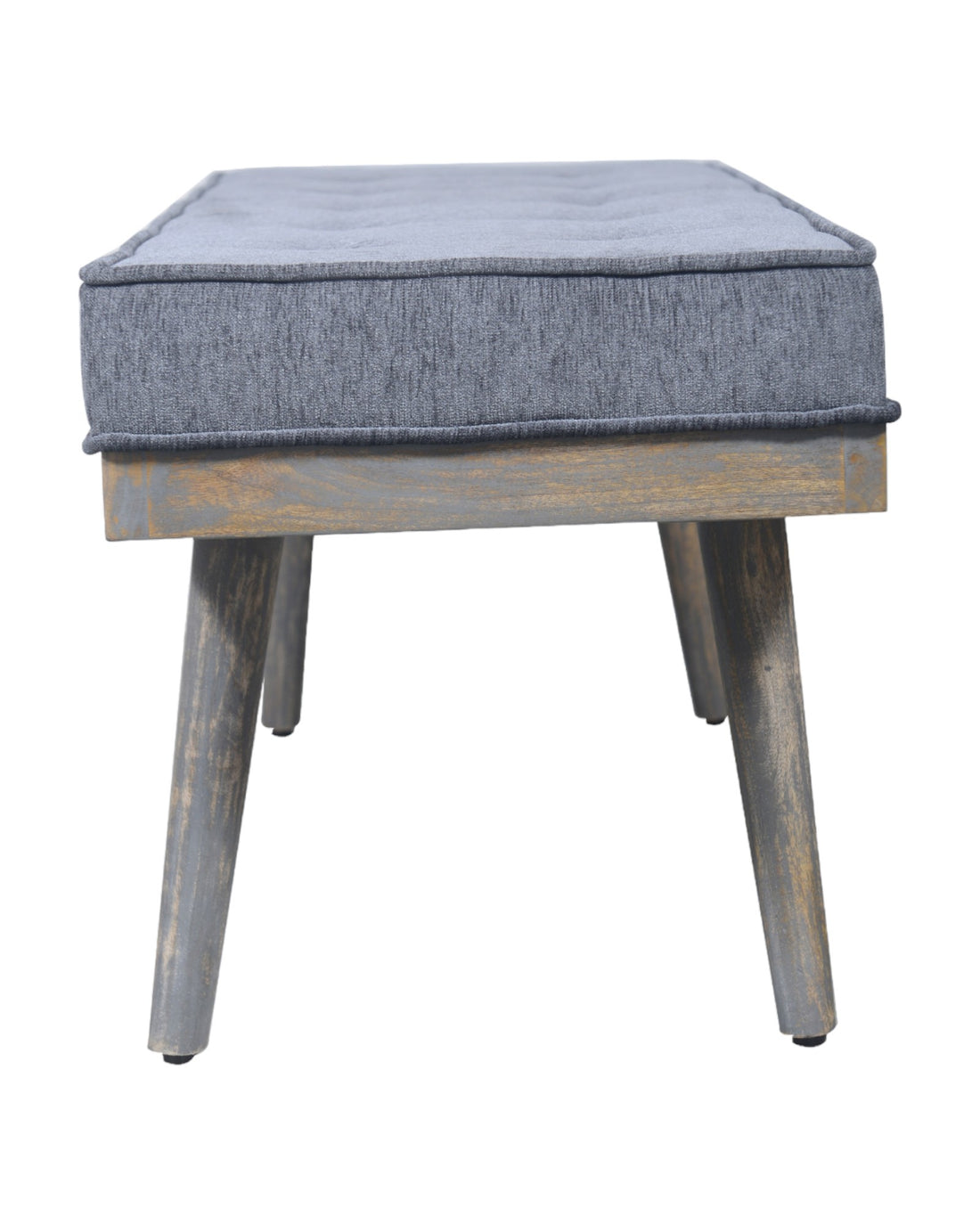 The Capella Grey Mango Wood Bench with Natural Finish