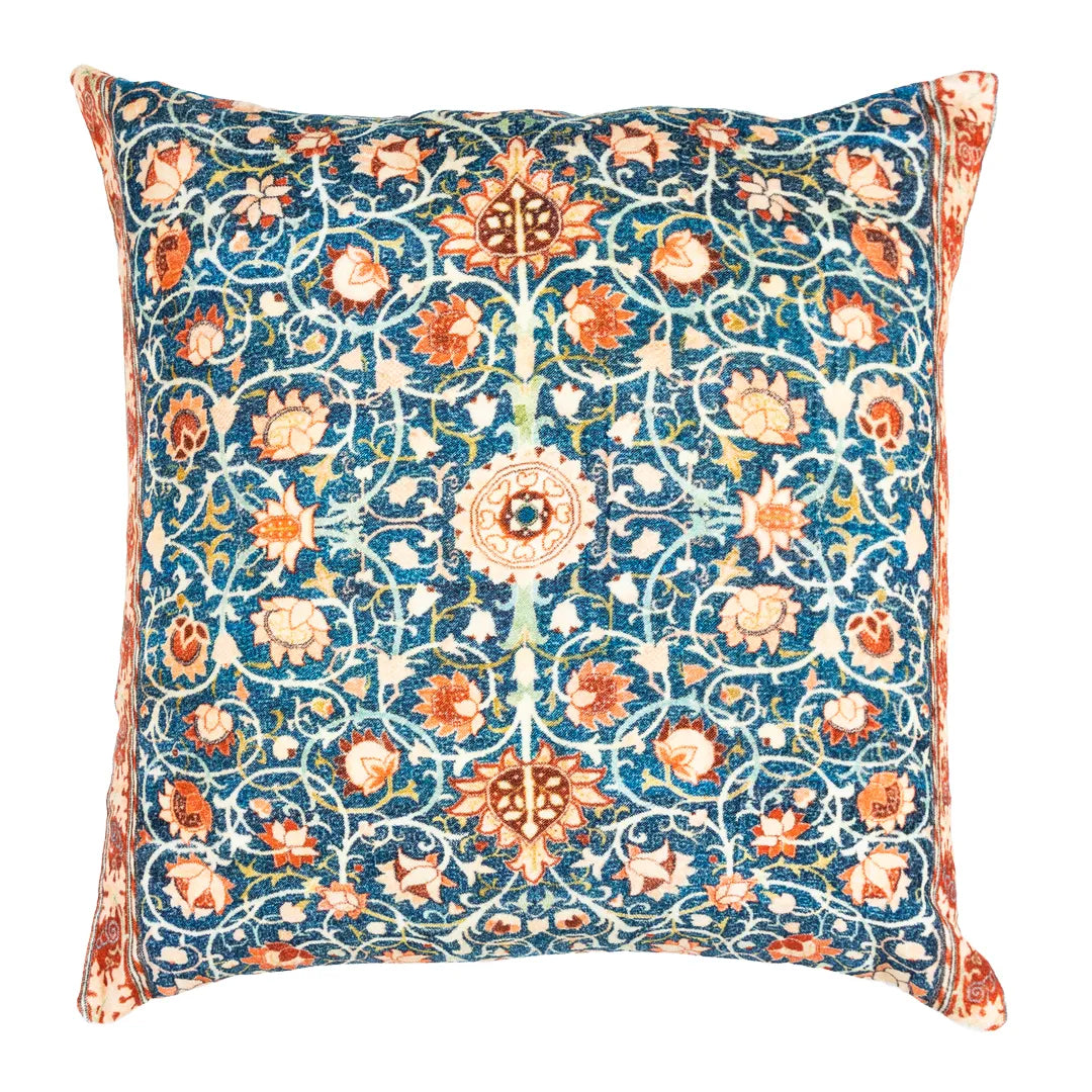 Ornate Floral Medallion Cushion Cover