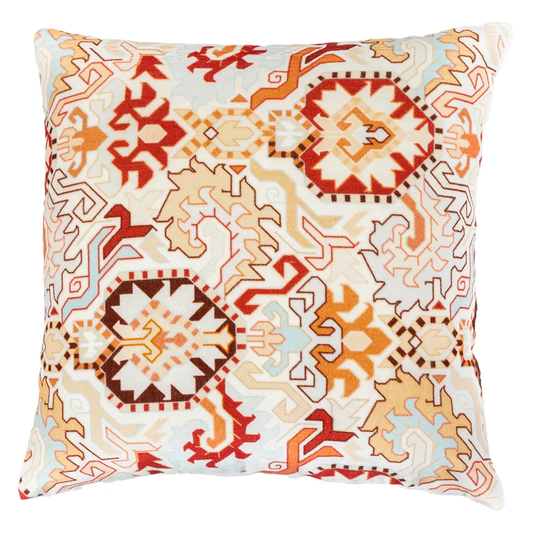 Ornamental Geometric Pattern Cushion Cover