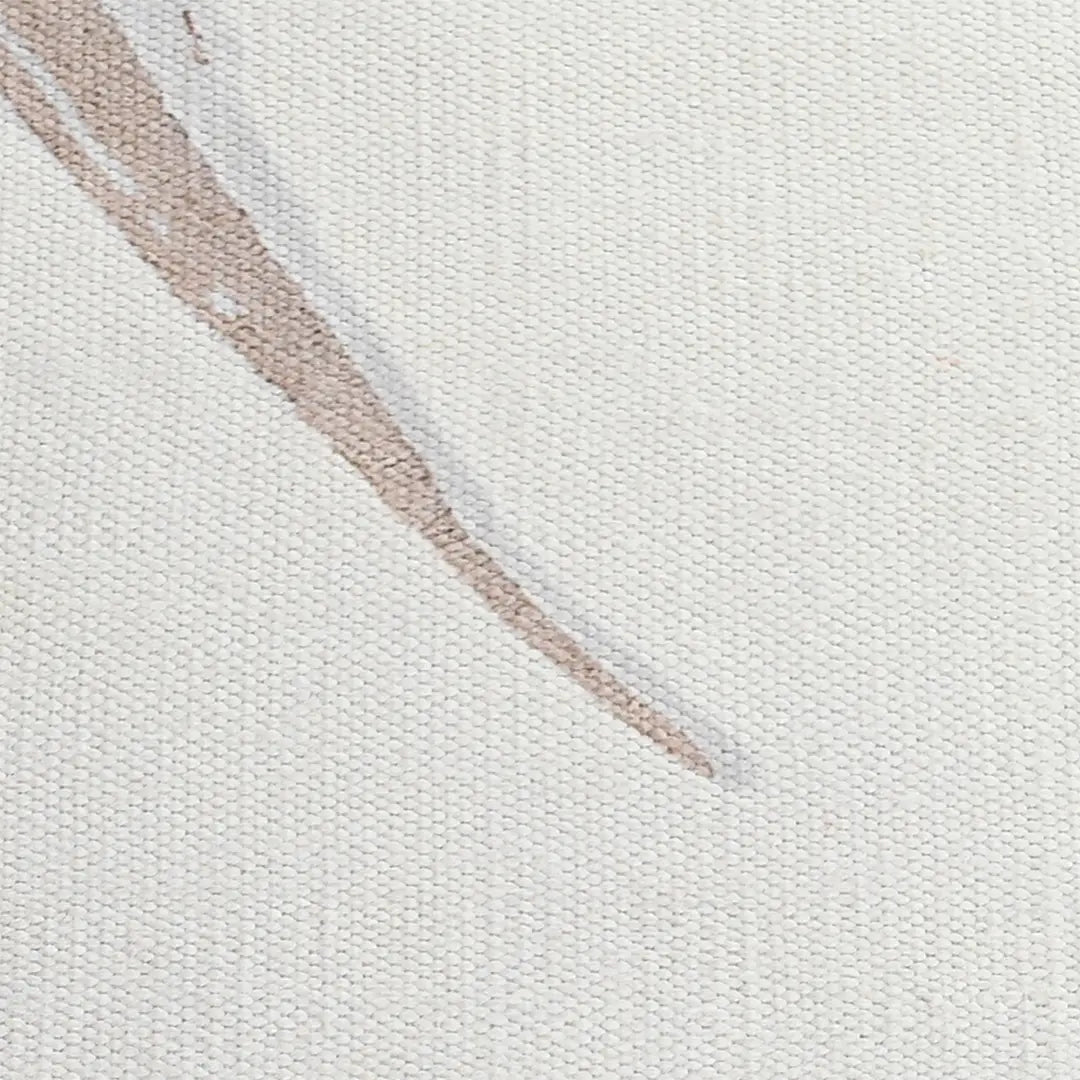 Modern Abstract Rug with Fluid Shapes and Muted Tones