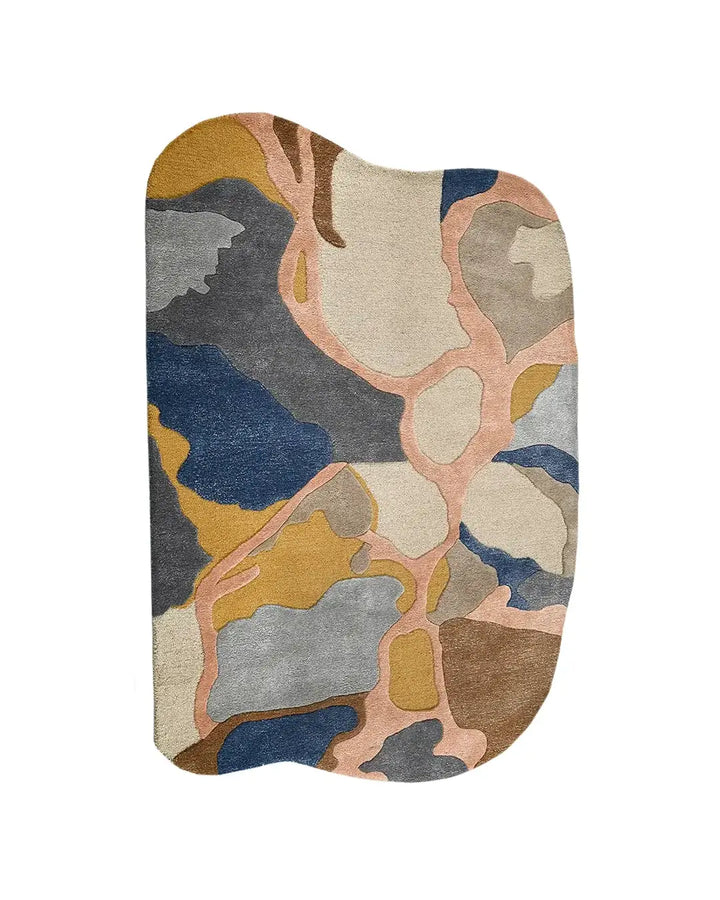 Artistic Mosaic Design Inspired by Natural Stone
