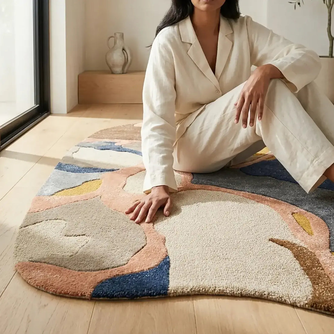 Artistic Mosaic Design Inspired by Natural Stone