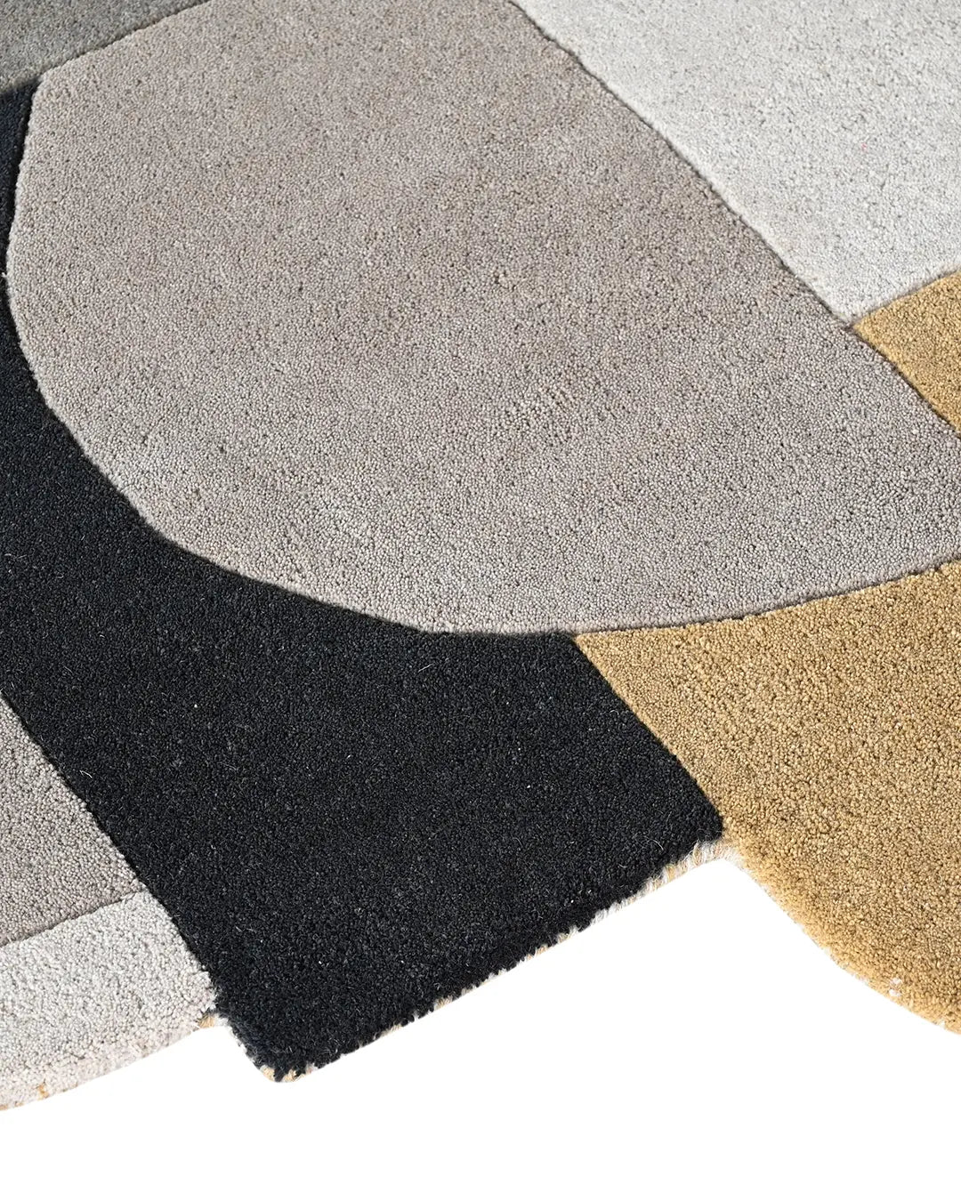 Urban Geometry Rug – Hand Tufted 100% Wool Modern Rug