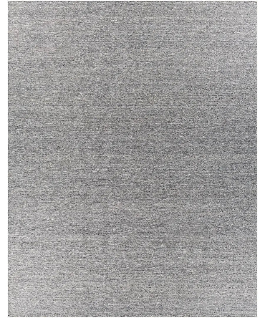 Hand Woven Solid Acacia Gray Recycled Pet Yarn Rug