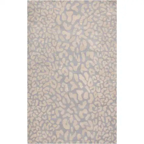 Hand Tufted Athena Gray and Beige Wool Rug