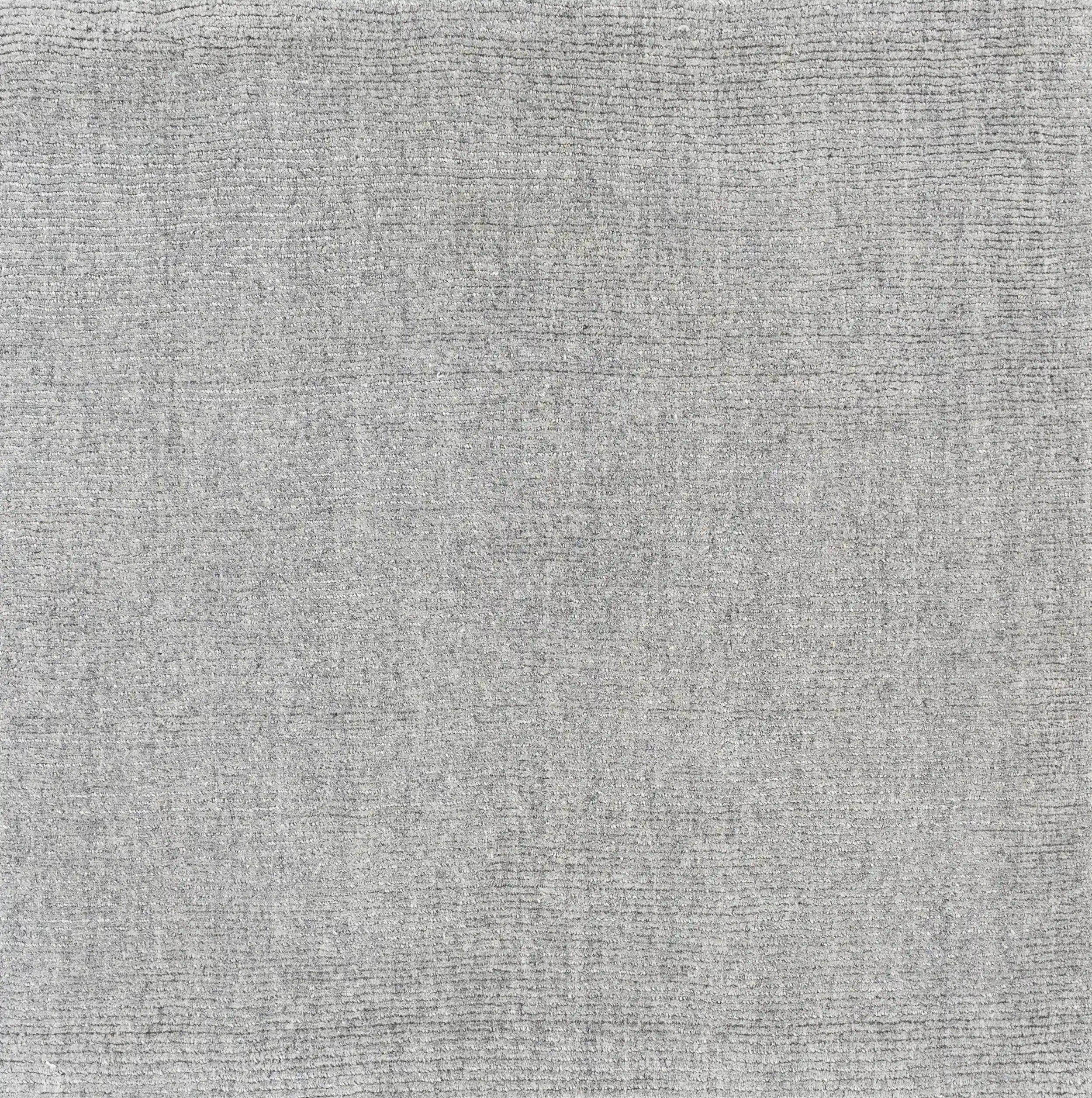 Hand Tufted Bari Gray Wool Rug