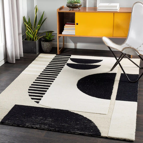 Hand Tufted Brooklyn Geometric Wool Rug