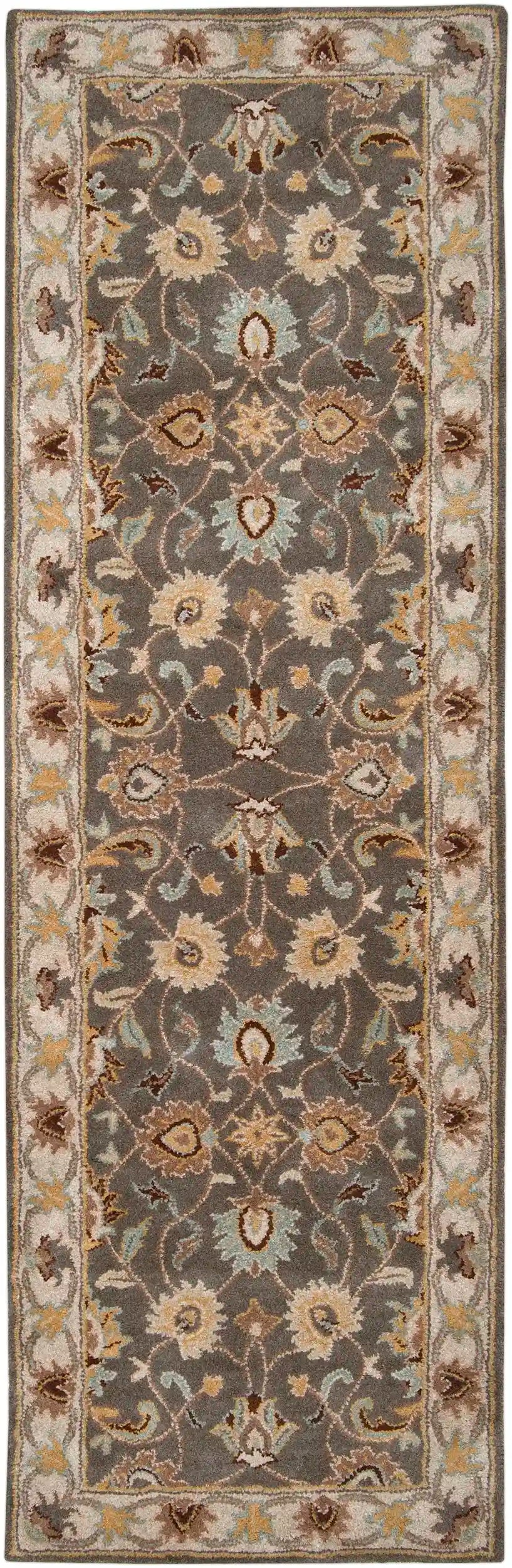 Hand Tufted Floral Comfort Elegant Wool Area Rug