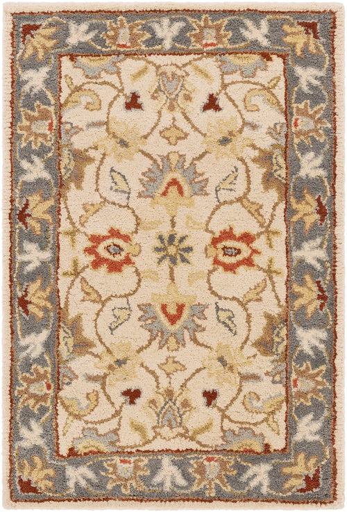 Hand Tufted Caesar Yellow Wool Rug