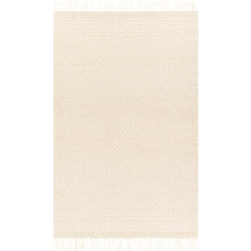 Hand-Woven Casa DeCampo Ivory Wool Rug