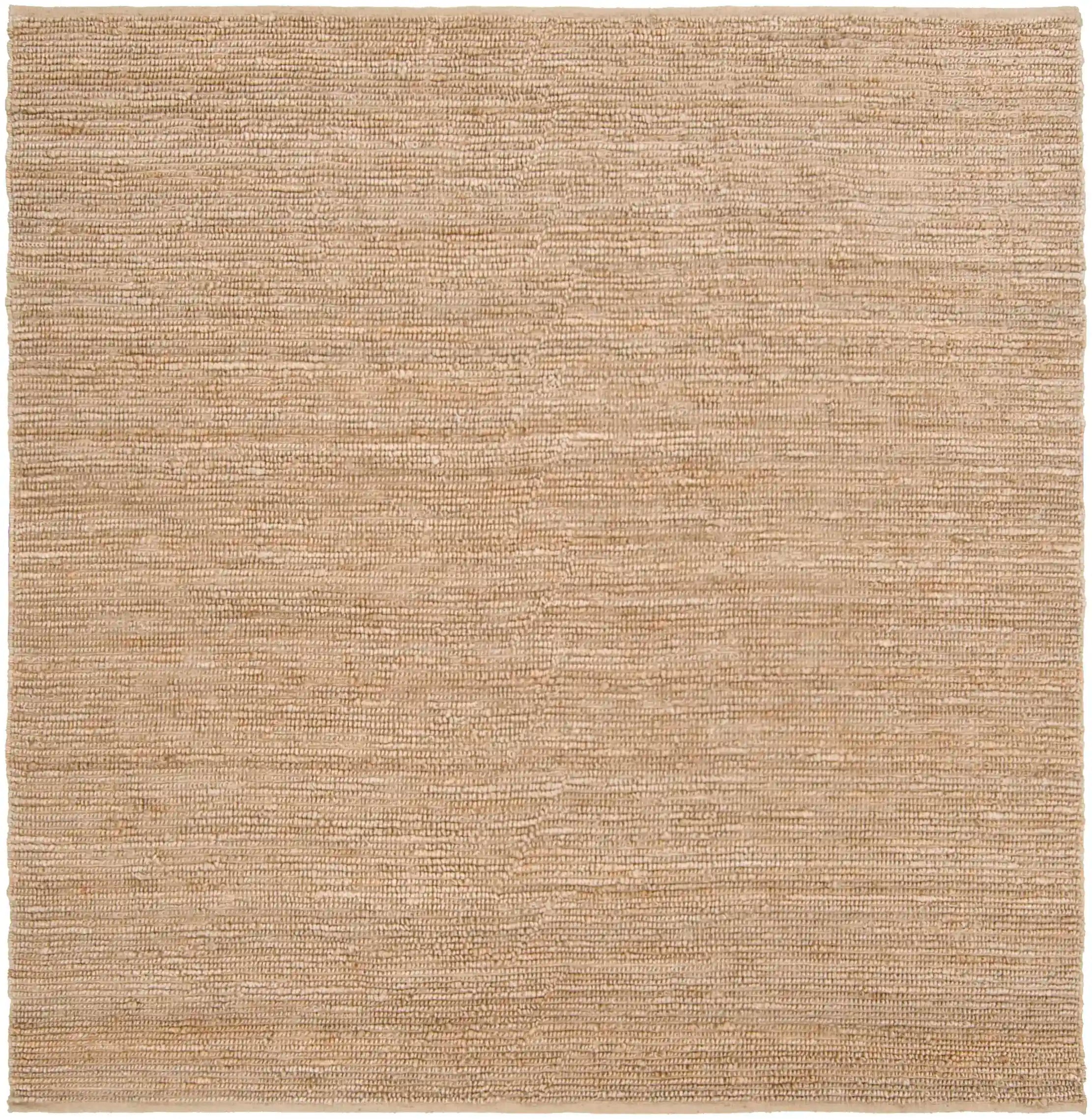 Hand Woven Continental Beige Jute Rug