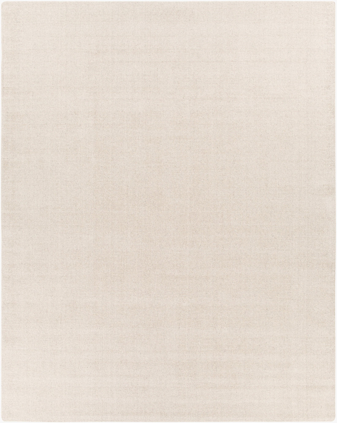 Hand Tufted Wool & Nylon Ivory Solid Rug