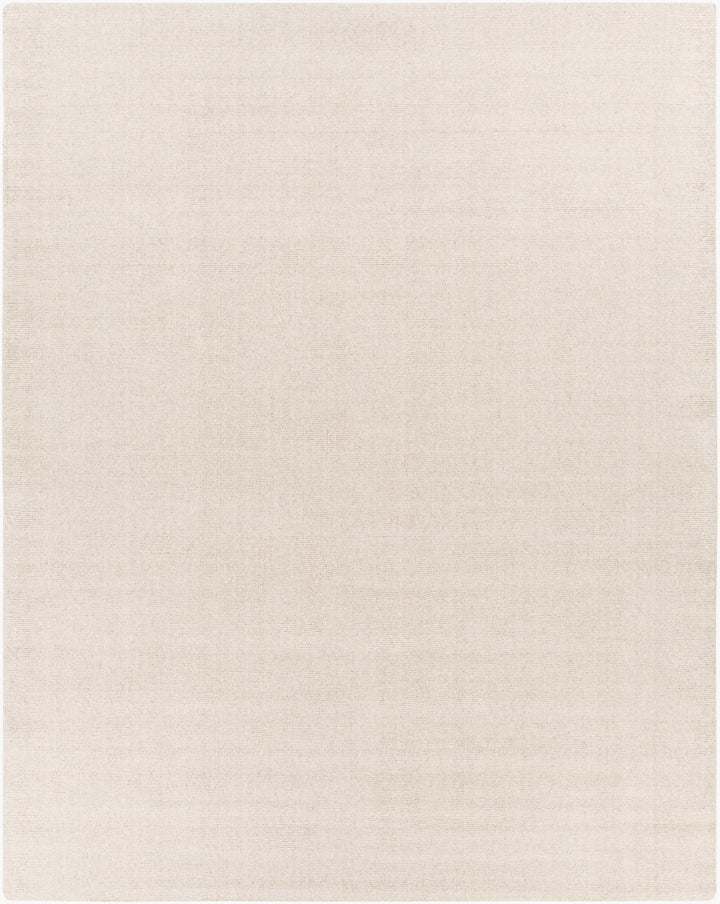 Hand Tufted Wool & Nylon Ivory Solid Rug