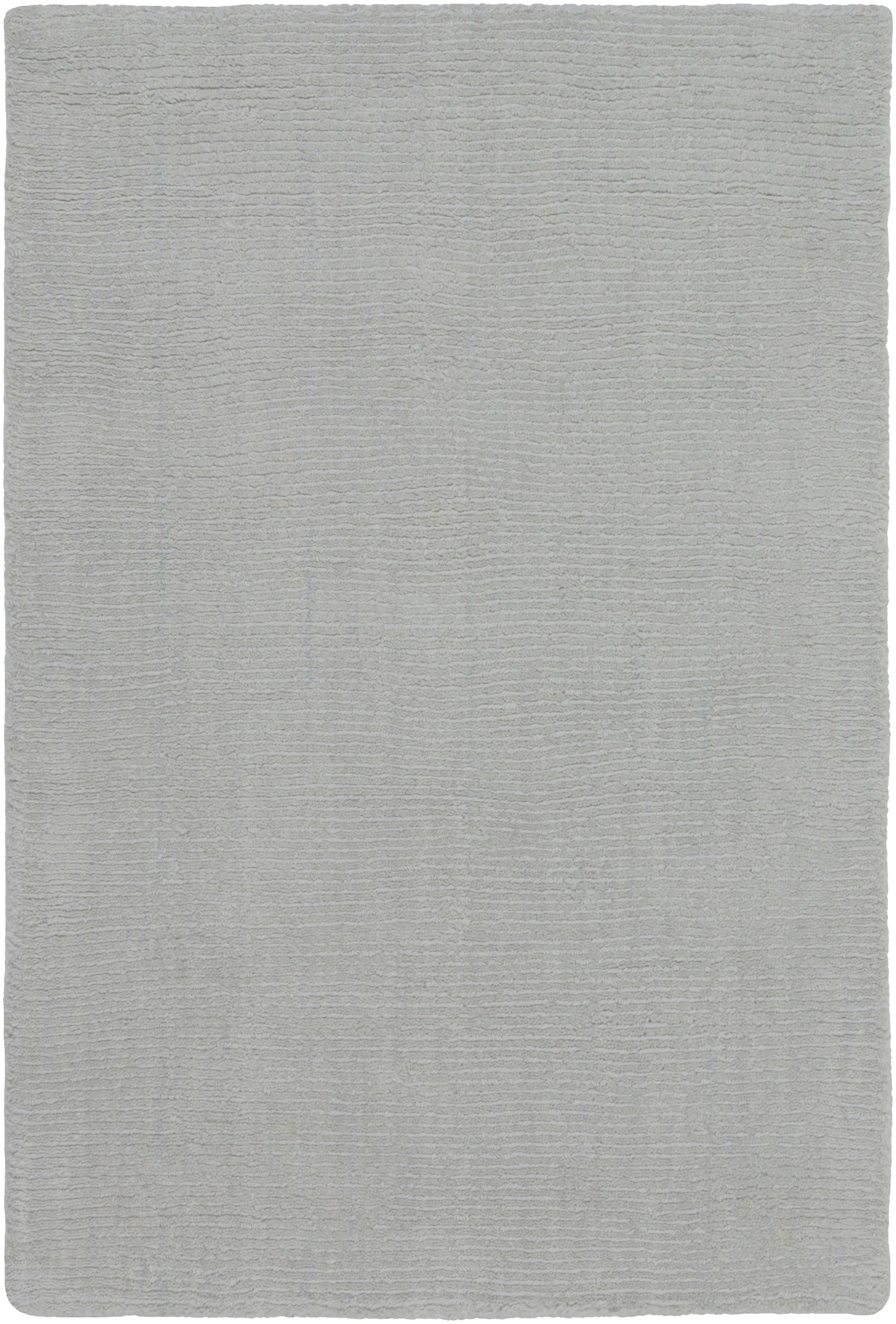 Hand Loomed Mystique Gray Wool Rug