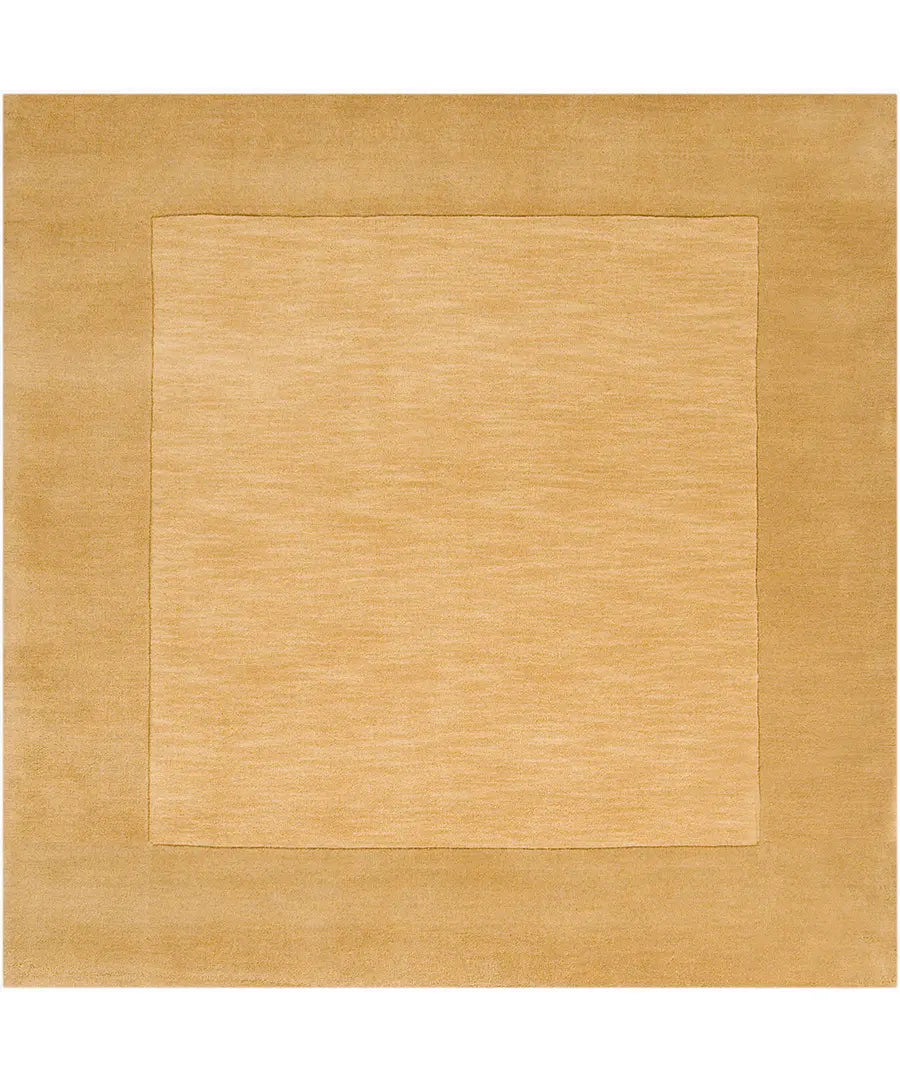 Hand Loomed Solid Mystique Camel Wool Rug