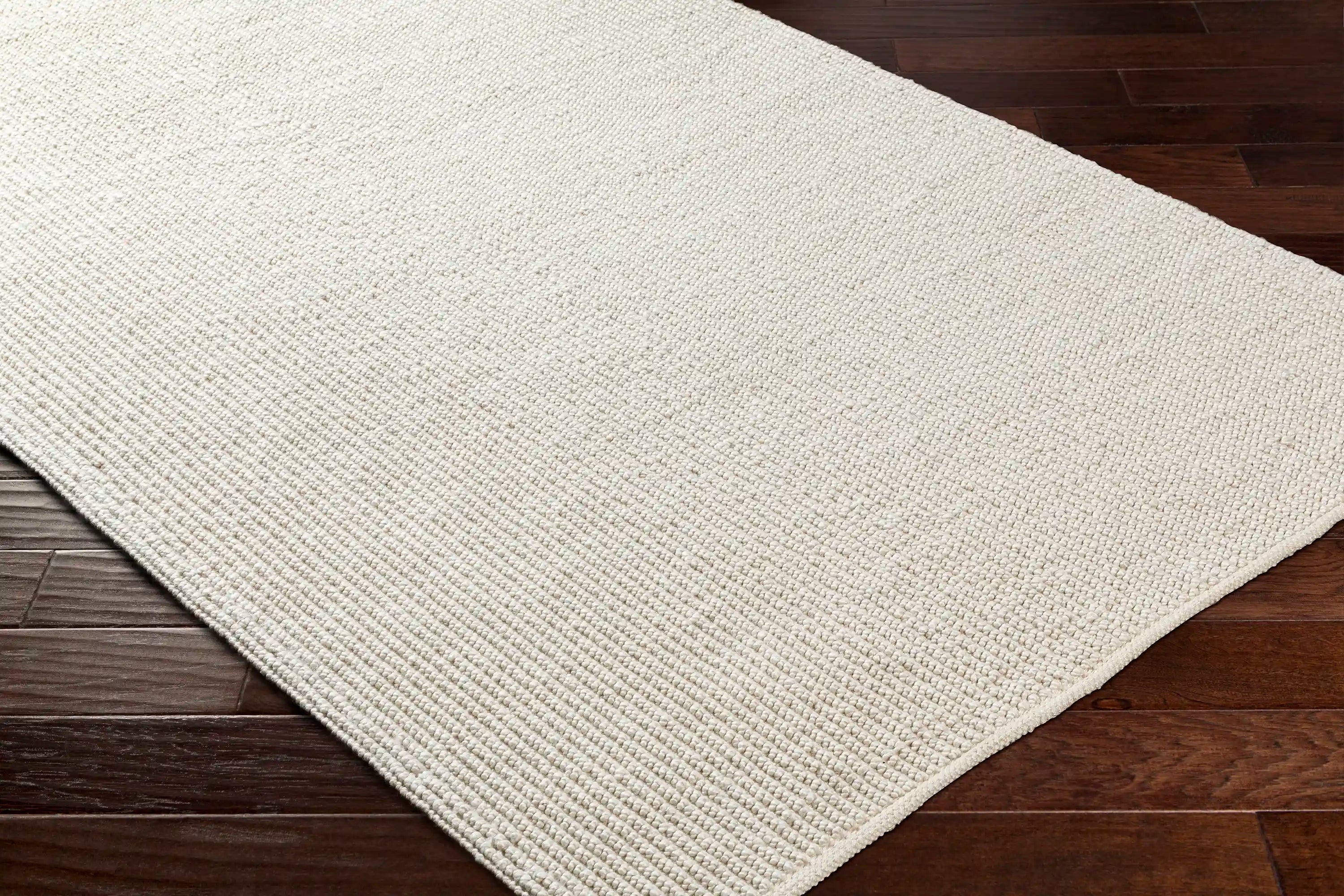 Hand Tufted Rebecca Beige Pet Yarn Rug