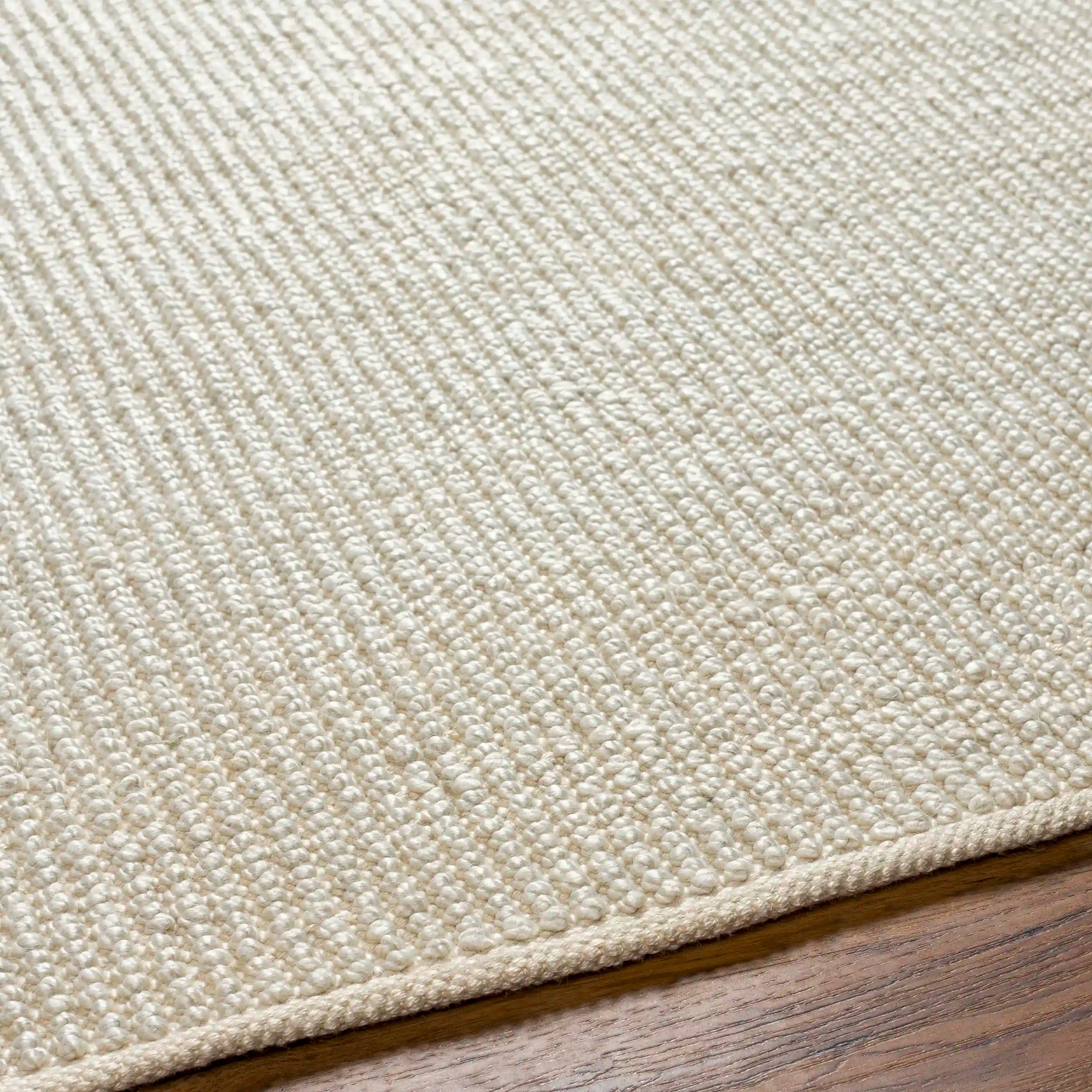 Hand Tufted Rebecca Beige Pet Yarn Rug