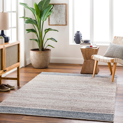 Reika Hand Woven Recycled PET Yarn Rug