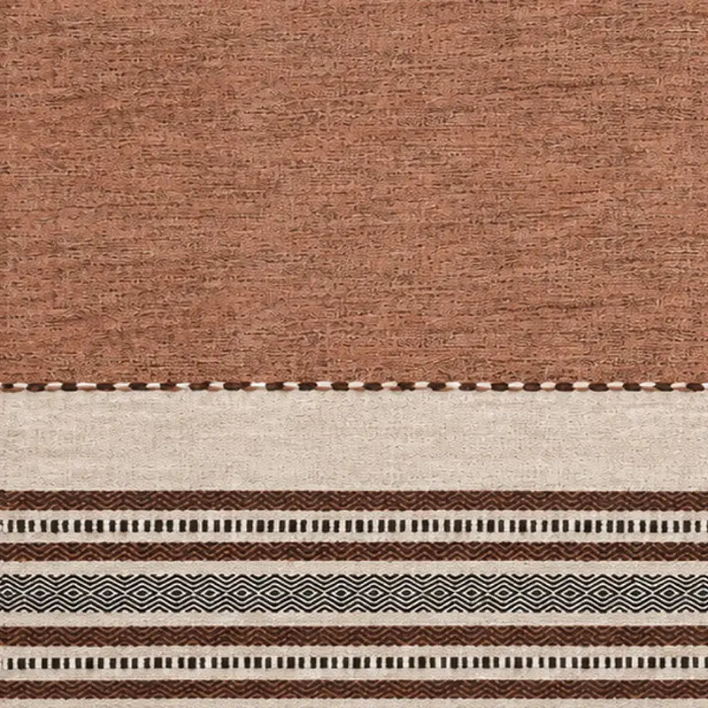 Handwoven Trenza Dusty Pink Cotton Rug